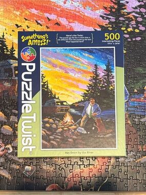 Puzzle Twist Van Down By The River Jigsaw Puzzle 500 Piece